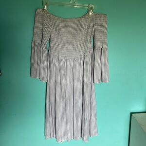 ASTARS light purple checkered dress, size XS! Super cute dress with flowy arms